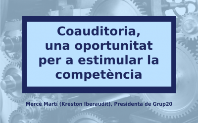 Coauditoria, una oportunitat per a estimular la competència