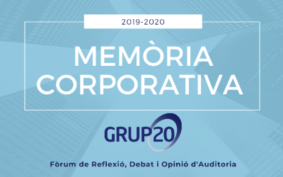 “Grup20 Auditoria” presenta la seva Memòria Corporativa