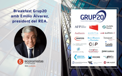 Emilio Álvarez, President del REA, participa en una nova edició dels ‘Breakfasts Grup20’