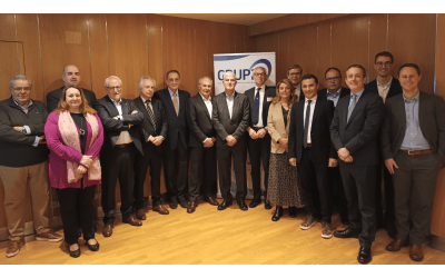 Joan Vall, president del Col·legi de Censors Jurats de Comptes de Catalunya, participa en el Breakfast Grup20