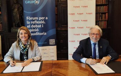 Grupo20 Auditoría se adhiere a Foment del Treball Nacional para promover la transparencia económica